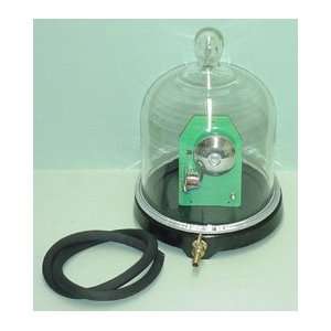Bell and Vacuum Sound Glass Jar for Physics  Industrial 