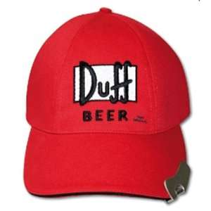  Trim   Duff Beer casquette baseball avec ouvre bouteille 