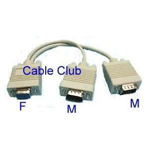  Rs232 Serial Db9 Splitter Cable