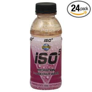 ISO 5 Tropical Passion Fruit Drink, 12 Ounce (Pack of 24)  