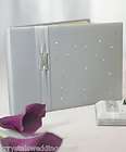 PLATINUM BY DESIGN TRADITIONAL WEDDING GUEST BOOK  