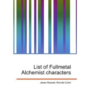  List of Fullmetal Alchemist characters: Ronald Cohn Jesse 