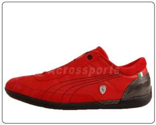 Puma Driving Power LO SF Red Black New 2011 Mens Racing Casual Shoes 