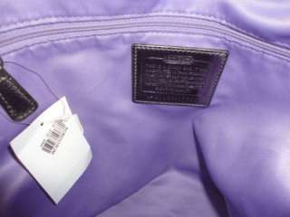 BNWT COACH 13821 POPPY Fashion SEQUIN Spotlight GRAPHITE BAG Shoulder 