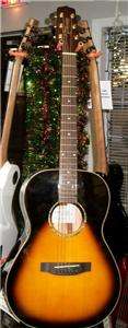   Acoustic Electric Guitar New York Styled Eg 416 Solid Top Great  