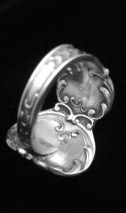 Gorham CRAB,JUNE BIRTH MONTH SIGNS Sterling Spoon Ring,MINT, Sz. 6 10 