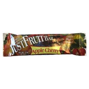 Gorge Delights JustFruit All Natural Fruit Snack Bar, Apple Cherry, 0 