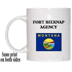  US State Flag   FORT BELKNAP AGENCY, Montana (MT) Mug 