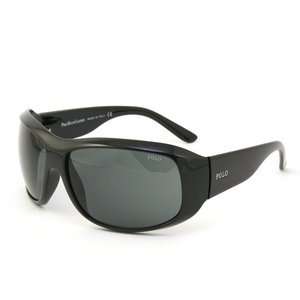  Polo Ralph Lauren Sunglasses PH4005 Shiny Black: Sports 