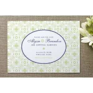    Brocade Frame Save the Date Cards by Louella Press 
