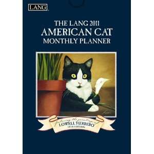  American Cat by Lowell Herrero 2011 Lang Monthly Planner 