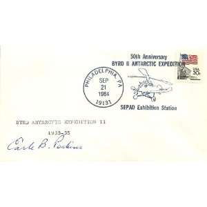  Earle B. Perkins Autographed Commemorative Philatelic 