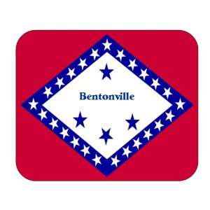  US State Flag   Bentonville, Arkansas (AR) Mouse Pad 