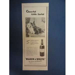   Ad.2 scotchie dogs blackie and whitey , Orinigal 1946 Vintage Magazine