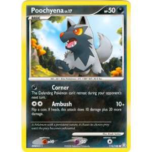  Pokemon Legends Awakened #116 Poochyena Common Card Toys & Games
