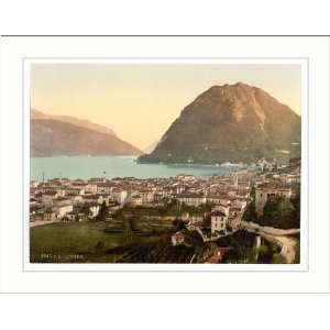  Lugano general view Tessin Switzerland , c. 1890s, (M 
