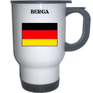  Germany   BERGA White Stainless Steel Mug Everything 