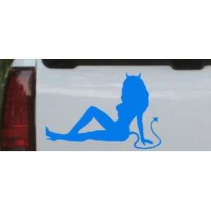  Blue 16in X 10.7in    Sexy Mudflap Devil Girl Silhouettes 