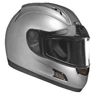    Vega Altura Silver Large Full Face Snowmobile Helmet: Automotive