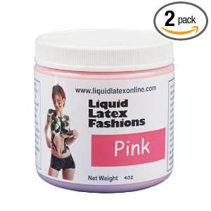  Liquid Latex Fashions Ammonia Free Body Paint, Pink, 4 