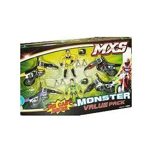    Road Champs MXS Monster Pack (4 bikes+2 riders) BR: Toys & Games