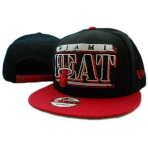  2011 NBA Miami Heat Black Snapback Hat: Sports & Outdoors