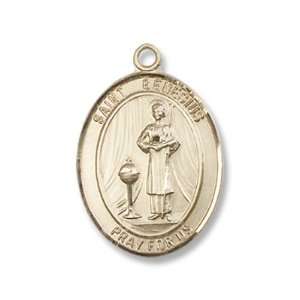  Gold Filled St Genesius of Rome Pendant First Communion 