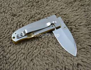   WA3 401 100% Stainless Mini Frame Lock EDC Pocket Gift Folding Knife