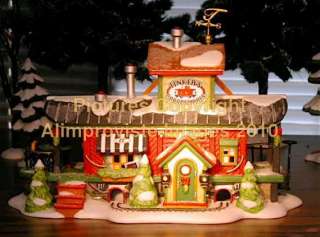 North Pole Dept 56 TINKERS CABOOSE CAFE 56896 AWESOME!  
