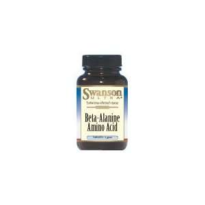 Beta Alanine Amino Acid 1,000 mg 60 Tabs by Swanson Ultra