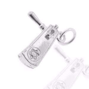 925 Sterling Silver Jewelry, Hebrew Pride Charm, Adjustable Fit, Plus 