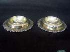 Pair Of Russian 84 Silver Open Salt Cellars Moscow 1847