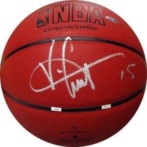  Vince Carter Autographed I/O Basketball