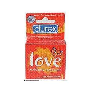  Durex Love Lubricated 4pk