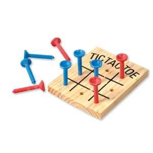  1 Dozen Wooden Tic Tac Toe Games 