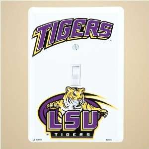  LSU Tigers Metal Light Switch Cover