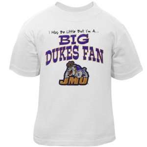  NCAA James Madison Dukes Toddler Big Fan T shirt: Sports 