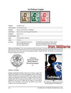 BEST STAMP CATALOG The Philately of Third Reich Germany 1933 1945 
