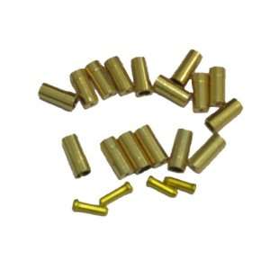 Origin8 Cable Ferrule & Tip Kit   Alloy, 4mm/5mm, Gold:  