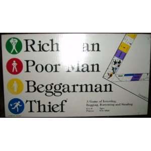   Rich Man, Poor Man, Beggerman, Thief Board Game: Toys & Games