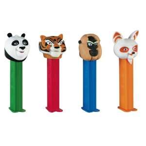   Kung Fu Panda Assortment Toy Candy Dispenser and Delicious Candy Rolls