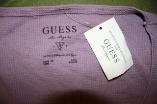   OF 2 BRAND NEW WOMENS GUESS SHIRTS/THERMALS BOTH SIZE MEDIUM  