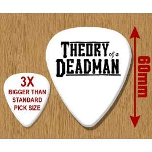  Theory Of A Deadman BIG Guitar Pick: Musical Instruments
