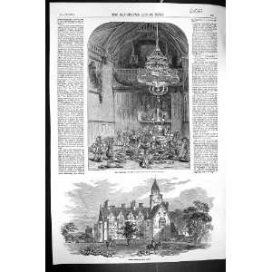  1855 Dejeuner Banqueting Hall Bilton Grange Rugby 