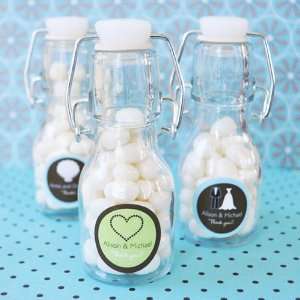  Themed Personalized Mini Glass Bottle: Health & Personal 
