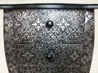 Striking Moroccan Style Furniture Bedside Table  