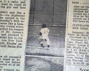 1954 WILLIE MAYS The Catch Baseball World Series 1st Rpt. NY GIANTS 