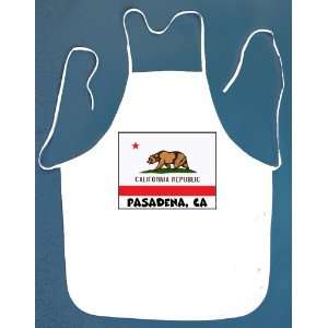  Pasadena California BBQ Barbeque Apron with 2 Pockets 