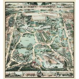  Birds eye View of Central Park   Circa 1859: Home 