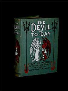 The DEVIL OF TO DAY He Works In The World SATAN 1906  